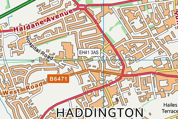 EH41 3AS map - OS VectorMap District (Ordnance Survey) EH41 3AS map - OS VectorMap District (Ordnance Survey)