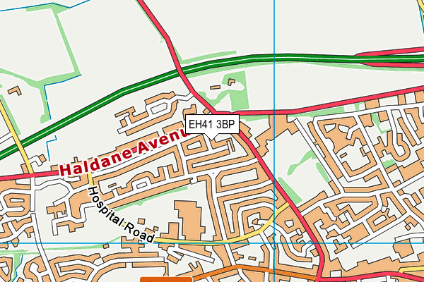EH41 3BP map - OS VectorMap District (Ordnance Survey) EH41 3BP map - OS VectorMap District (Ordnance Survey)