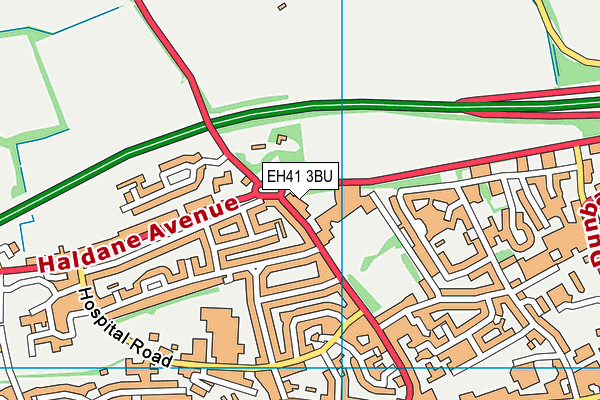 EH41 3BU map - OS VectorMap District (Ordnance Survey) EH41 3BU map - OS VectorMap District (Ordnance Survey)