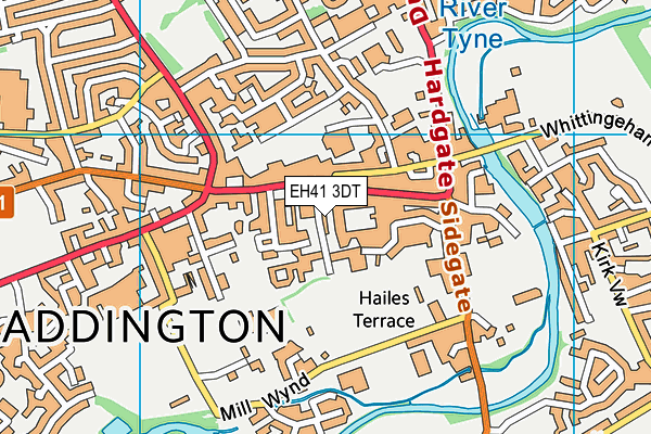 EH41 3DT map - OS VectorMap District (Ordnance Survey) EH41 3DT map - OS VectorMap District (Ordnance Survey)
