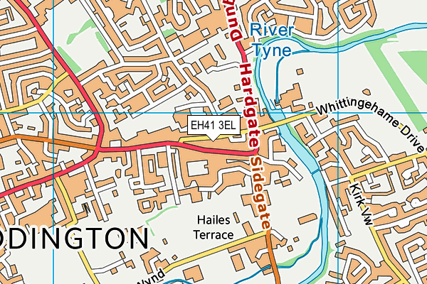 EH41 3EL map - OS VectorMap District (Ordnance Survey) EH41 3EL map - OS VectorMap District (Ordnance Survey)