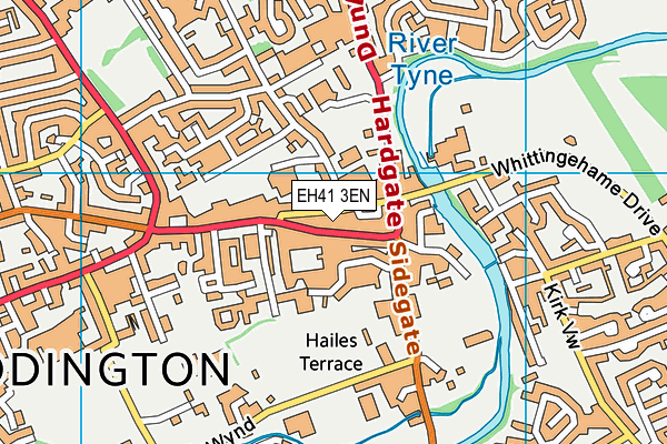 EH41 3EN map - OS VectorMap District (Ordnance Survey) EH41 3EN map - OS VectorMap District (Ordnance Survey)