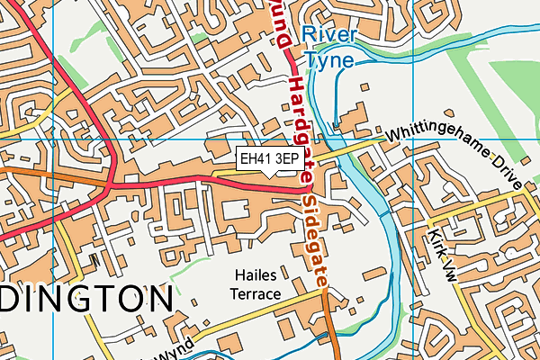 EH41 3EP map - OS VectorMap District (Ordnance Survey) EH41 3EP map - OS VectorMap District (Ordnance Survey)