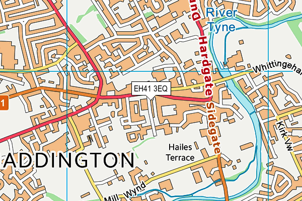 EH41 3EQ map - OS VectorMap District (Ordnance Survey) EH41 3EQ map - OS VectorMap District (Ordnance Survey)