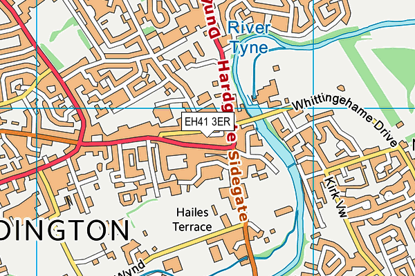 EH41 3ER map - OS VectorMap District (Ordnance Survey) EH41 3ER map - OS VectorMap District (Ordnance Survey)
