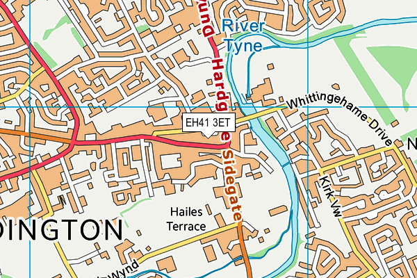 EH41 3ET map - OS VectorMap District (Ordnance Survey) EH41 3ET map - OS VectorMap District (Ordnance Survey)
