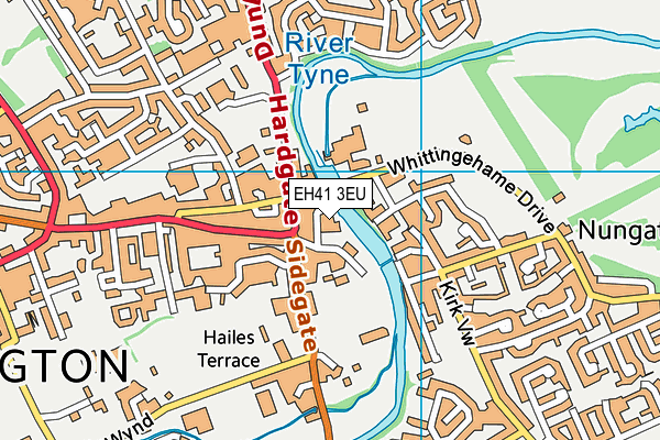 EH41 3EU map - OS VectorMap District (Ordnance Survey) EH41 3EU map - OS VectorMap District (Ordnance Survey)