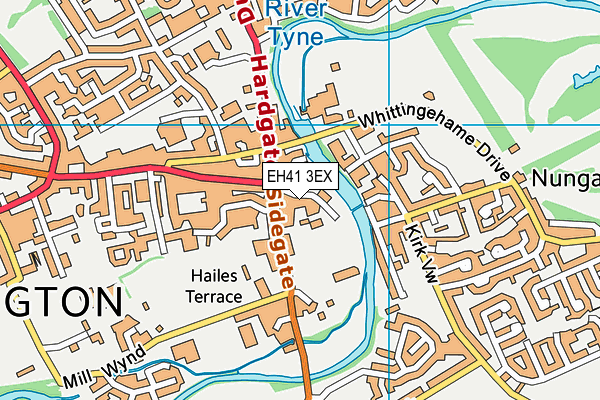 EH41 3EX map - OS VectorMap District (Ordnance Survey) EH41 3EX map - OS VectorMap District (Ordnance Survey)