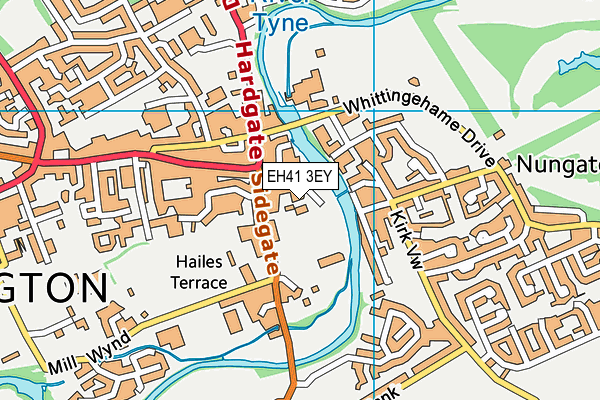 EH41 3EY map - OS VectorMap District (Ordnance Survey) EH41 3EY map - OS VectorMap District (Ordnance Survey)