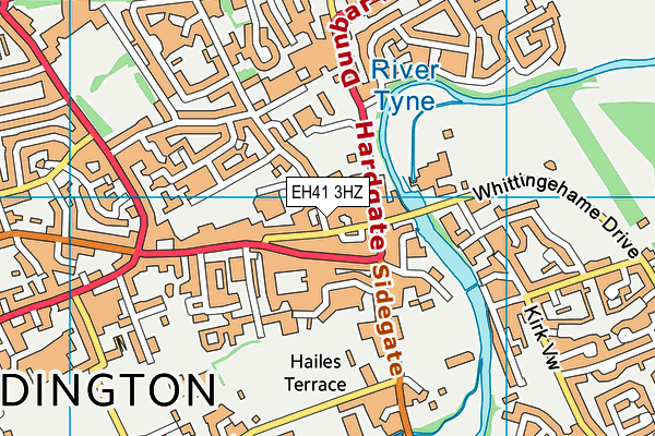 EH41 3HZ map - OS VectorMap District (Ordnance Survey) EH41 3HZ map - OS VectorMap District (Ordnance Survey)