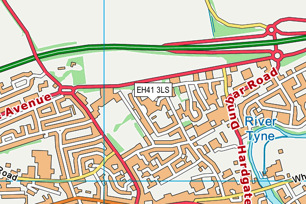 EH41 3LS map - OS VectorMap District (Ordnance Survey) EH41 3LS map - OS VectorMap District (Ordnance Survey)
