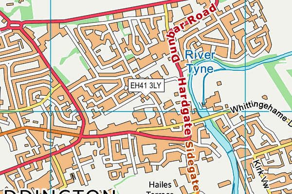 EH41 3LY map - OS VectorMap District (Ordnance Survey) EH41 3LY map - OS VectorMap District (Ordnance Survey)