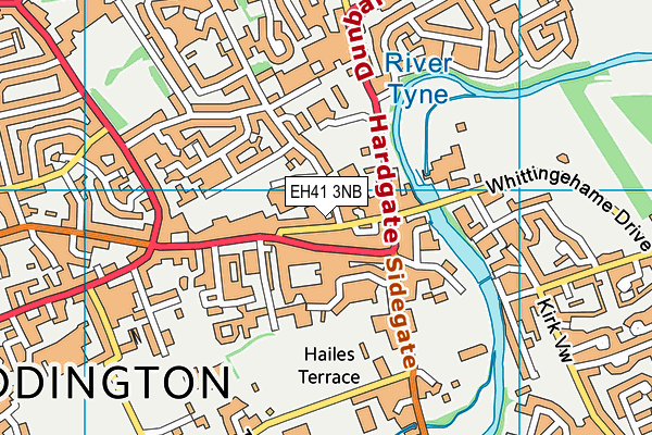 EH41 3NB map - OS VectorMap District (Ordnance Survey) EH41 3NB map - OS VectorMap District (Ordnance Survey)