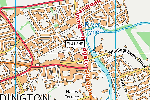 EH41 3NF map - OS VectorMap District (Ordnance Survey) EH41 3NF map - OS VectorMap District (Ordnance Survey)