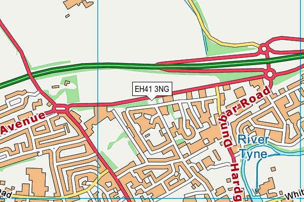EH41 3NG map - OS VectorMap District (Ordnance Survey) EH41 3NG map - OS VectorMap District (Ordnance Survey)