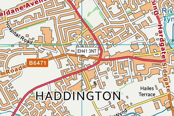 EH41 3NT map - OS VectorMap District (Ordnance Survey) EH41 3NT map - OS VectorMap District (Ordnance Survey)