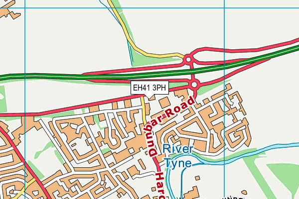 EH41 3PH map - OS VectorMap District (Ordnance Survey) EH41 3PH map - OS VectorMap District (Ordnance Survey)