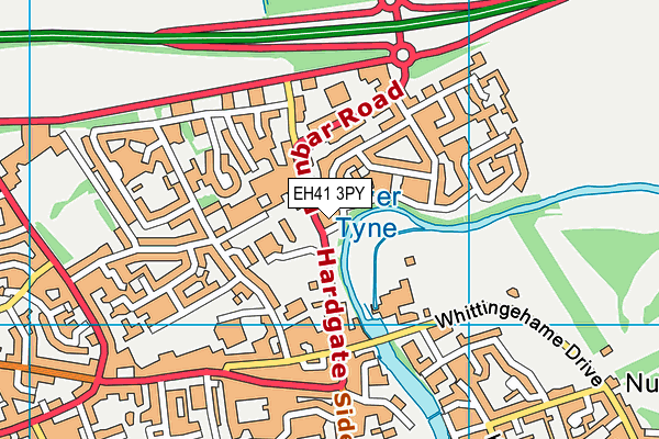 EH41 3PY map - OS VectorMap District (Ordnance Survey) EH41 3PY map - OS VectorMap District (Ordnance Survey)