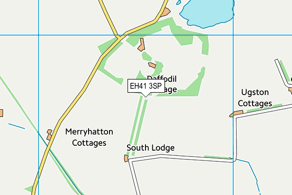 EH41 3SP map - OS VectorMap District (Ordnance Survey) EH41 3SP map - OS VectorMap District (Ordnance Survey)