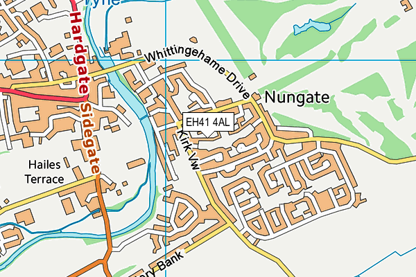 EH41 4AL map - OS VectorMap District (Ordnance Survey) EH41 4AL map - OS VectorMap District (Ordnance Survey)