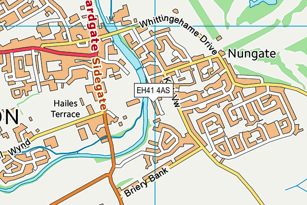 EH41 4AS map - OS VectorMap District (Ordnance Survey) EH41 4AS map - OS VectorMap District (Ordnance Survey)