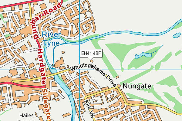 EH41 4BF map - OS VectorMap District (Ordnance Survey) EH41 4BF map - OS VectorMap District (Ordnance Survey)
