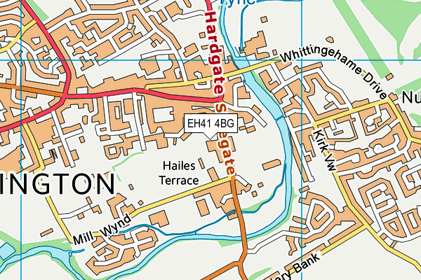 EH41 4BG map - OS VectorMap District (Ordnance Survey) EH41 4BG map - OS VectorMap District (Ordnance Survey)