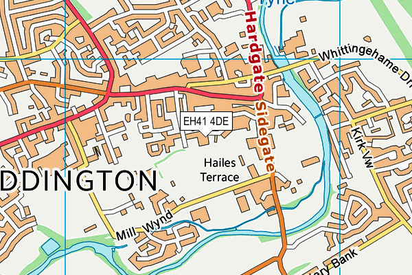 EH41 4DE map - OS VectorMap District (Ordnance Survey) EH41 4DE map - OS VectorMap District (Ordnance Survey)