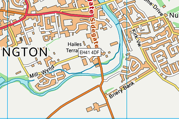 EH41 4DF map - OS VectorMap District (Ordnance Survey) EH41 4DF map - OS VectorMap District (Ordnance Survey)