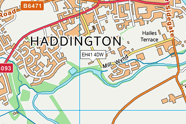 EH41 4DW map - OS VectorMap District (Ordnance Survey) EH41 4DW map - OS VectorMap District (Ordnance Survey)