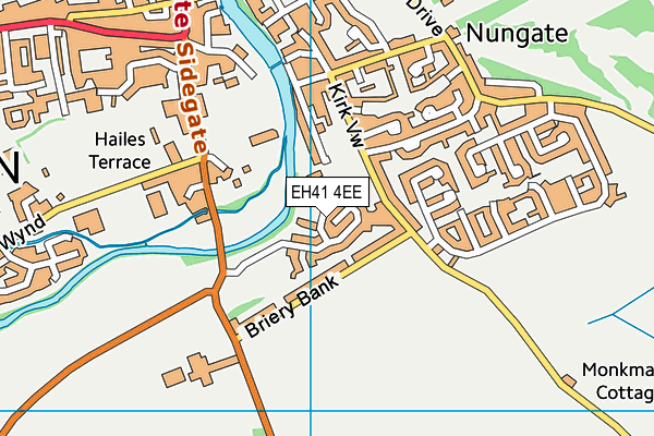 EH41 4EE map - OS VectorMap District (Ordnance Survey) EH41 4EE map - OS VectorMap District (Ordnance Survey)