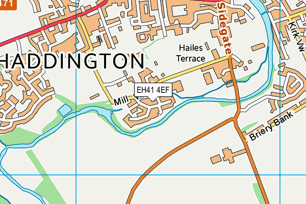 EH41 4EF map - OS VectorMap District (Ordnance Survey) EH41 4EF map - OS VectorMap District (Ordnance Survey)