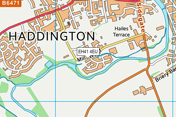 EH41 4EU map - OS VectorMap District (Ordnance Survey) EH41 4EU map - OS VectorMap District (Ordnance Survey)