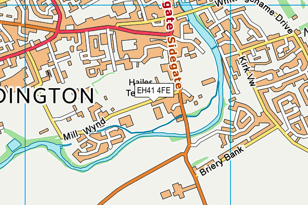 EH41 4FE map - OS VectorMap District (Ordnance Survey) EH41 4FE map - OS VectorMap District (Ordnance Survey)