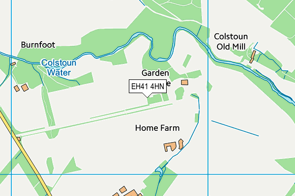 EH41 4HN map - OS VectorMap District (Ordnance Survey) EH41 4HN map - OS VectorMap District (Ordnance Survey)