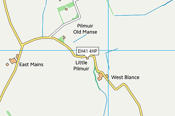 EH41 4HP map - OS VectorMap District (Ordnance Survey) EH41 4HP map - OS VectorMap District (Ordnance Survey)