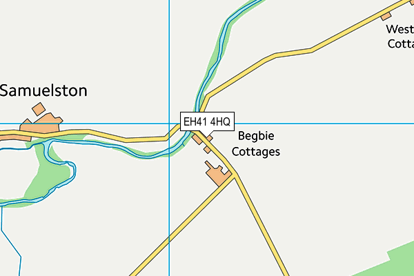 EH41 4HQ map - OS VectorMap District (Ordnance Survey) EH41 4HQ map - OS VectorMap District (Ordnance Survey)