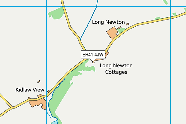 EH41 4JW map - OS VectorMap District (Ordnance Survey) EH41 4JW map - OS VectorMap District (Ordnance Survey)