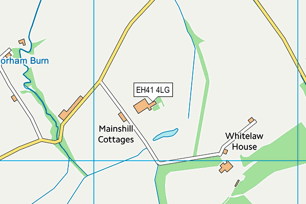 EH41 4LG map - OS VectorMap District (Ordnance Survey) EH41 4LG map - OS VectorMap District (Ordnance Survey)