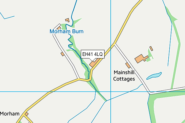 EH41 4LQ map - OS VectorMap District (Ordnance Survey) EH41 4LQ map - OS VectorMap District (Ordnance Survey)