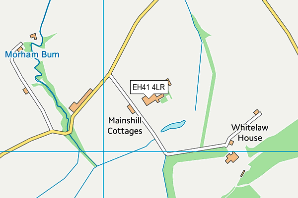 EH41 4LR map - OS VectorMap District (Ordnance Survey) EH41 4LR map - OS VectorMap District (Ordnance Survey)