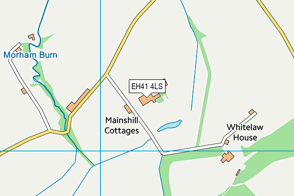 EH41 4LS map - OS VectorMap District (Ordnance Survey) EH41 4LS map - OS VectorMap District (Ordnance Survey)
