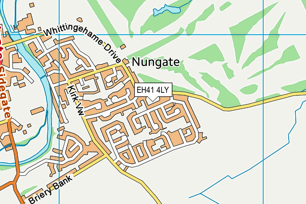 EH41 4LY map - OS VectorMap District (Ordnance Survey) EH41 4LY map - OS VectorMap District (Ordnance Survey)