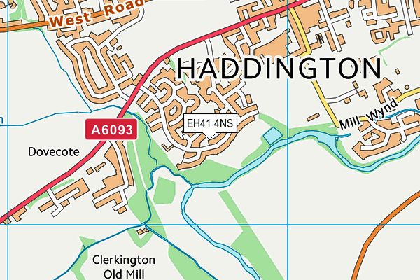 EH41 4NS map - OS VectorMap District (Ordnance Survey) EH41 4NS map - OS VectorMap District (Ordnance Survey)