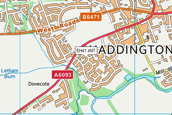 EH41 4NT map - OS VectorMap District (Ordnance Survey) EH41 4NT map - OS VectorMap District (Ordnance Survey)