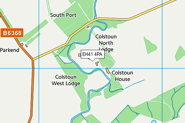 EH41 4PA map - OS VectorMap District (Ordnance Survey) EH41 4PA map - OS VectorMap District (Ordnance Survey)