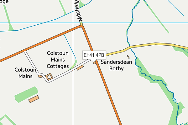 EH41 4PB map - OS VectorMap District (Ordnance Survey) EH41 4PB map - OS VectorMap District (Ordnance Survey)