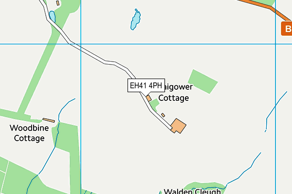 EH41 4PH map - OS VectorMap District (Ordnance Survey) EH41 4PH map - OS VectorMap District (Ordnance Survey)