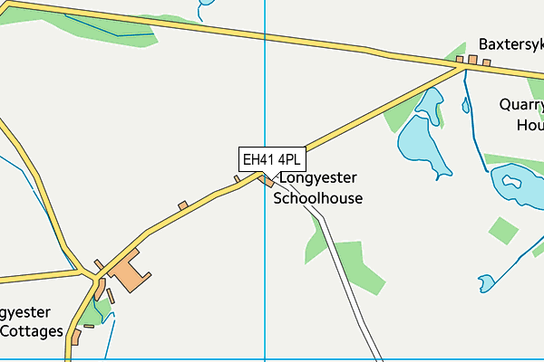 EH41 4PL map - OS VectorMap District (Ordnance Survey) EH41 4PL map - OS VectorMap District (Ordnance Survey)
