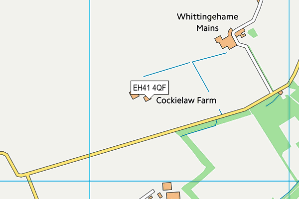 EH41 4QF map - OS VectorMap District (Ordnance Survey) EH41 4QF map - OS VectorMap District (Ordnance Survey)